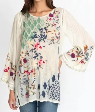 Esmeralda Tunic in Shell