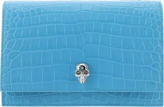 Alexander McQueen Skull Embossed Crossbody Bag