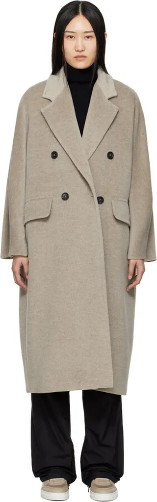 Max Mara Taupe Ethel Coat