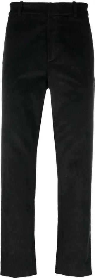 Straight-Leg Corduroy Trousers
