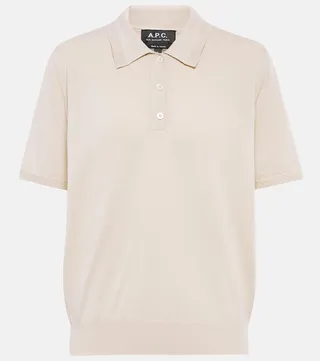 Manel cotton polo shirt