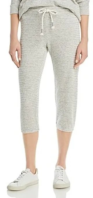 Marc New York Cropped Ribbed Pull On Pants