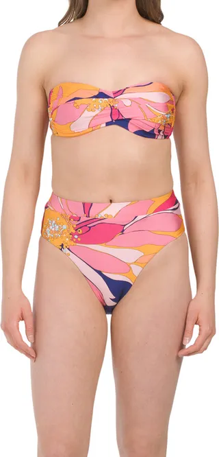 Breeze Bandeau Top And Bottom Swimsuit Collection