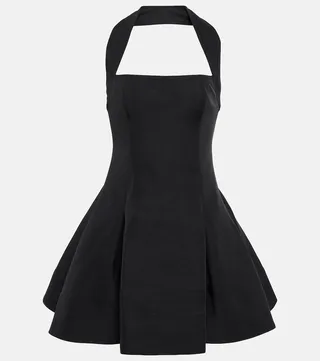 Hila wool-blend minidress
