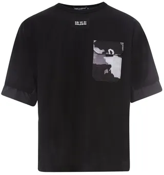 Dolce & Gabbana Camouflage Patch Pocket T-Shirt