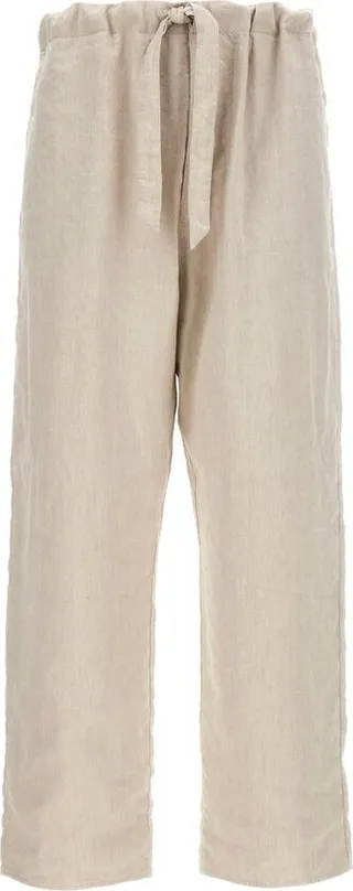 Maison Margiela Fluid Wide-Leg Drawstring Trousers