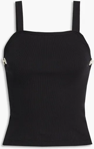 Ribbed cotton tank
