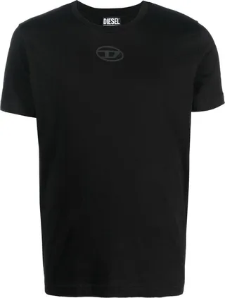 logo-print cotton T-shirt