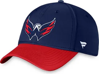 Men's Navy Washington Capitals Core Primary Logo Flex Hat