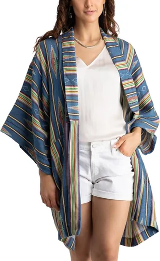 Saachi Margarita Ikat Stripes Jacket