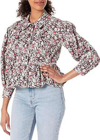 Cinq a Sept Womens Party Print Lizzie Jacket