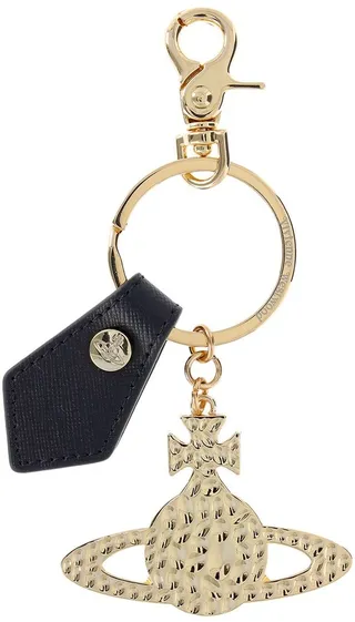 Debbie hammered orb key holder