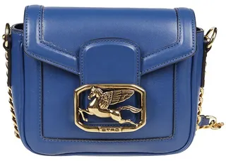 Etro Logo Plaque Shoulder Bag