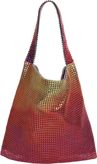 Multicolor Hobo Pixel Bag