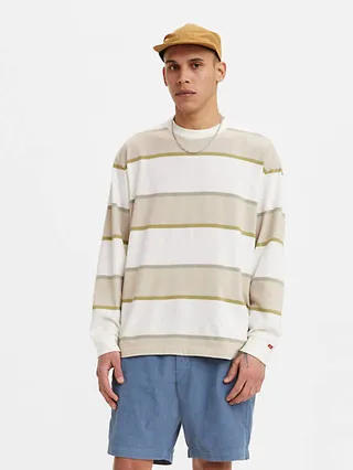 Levi's Red Tab Long Sleeve T-Shirt - Men's - Sahara Khaki