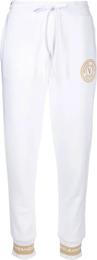 Embroidered-Logo Track Trousers