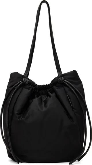 Proenza Schouler Black Drawstring Tote