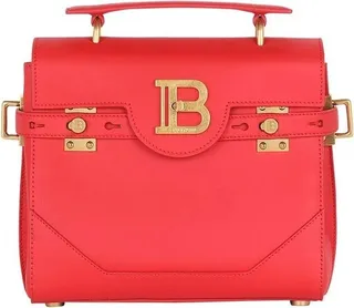 Balmain B-Buzz Logo Plaque Tote Bag