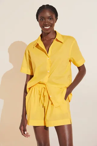 Organic Sandwashed Cotton Short PJ Set
