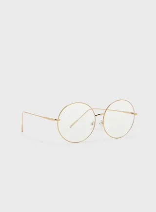 Anti Blue Round Laptop Optic Glasses