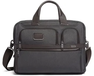 Alpha 3 Expandable Organizer Laptop Briefcase