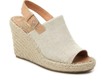 TOMS Monica Espadrille Wedge Sandal