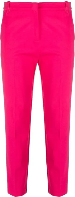 High-Waist Cropped Trousers