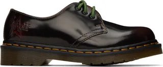 Dr. Martens Burgundy 1461 The Clash Oxfords