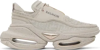 Balmain Gray B-Bold Sneakers