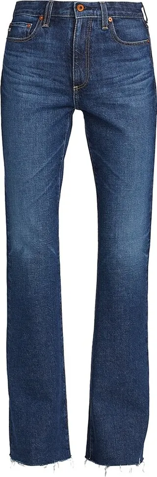 Alexxis High-Rise Boot-Cut Jeans