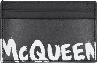 Alexander McQueen Logo-Printed Cardholder