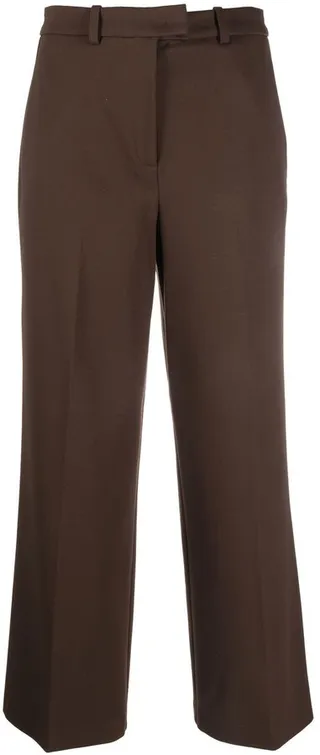 Cropped Tailored Trousers