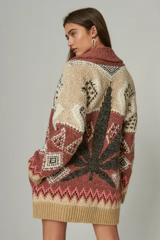 Cannabis Cardigan