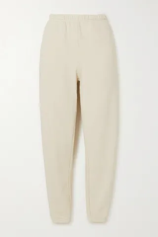 Les Tien - Cotton-jersey Track Pants - Cream