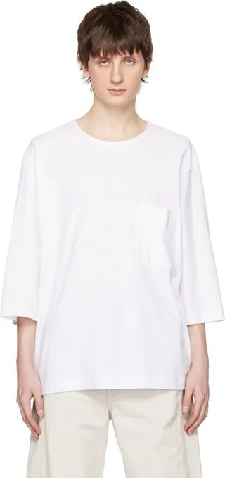 LEMAIRE White Boxy T-Shirt