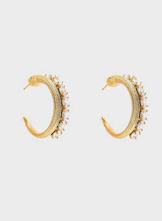 Snake Mini Hoops Earrings