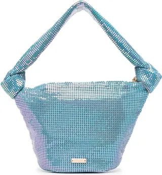 Gia iridescent-effect shoulder bag