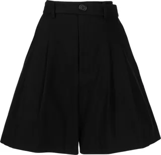 Tailored Wide-Leg Shorts