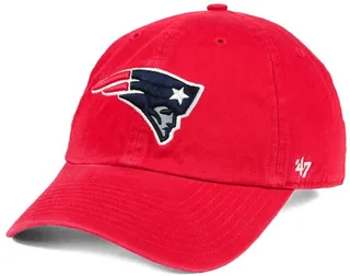'47 Brand New England Patriots Clean Up Strapback Cap