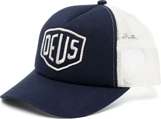 Thinker embroidered-logo trucker hat