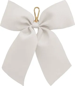 Johnny Loves Rosie - Grey Eloise Bow Keyring