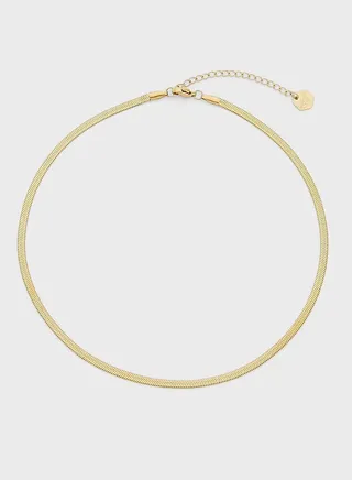 Ziggy Herringbone Necklace