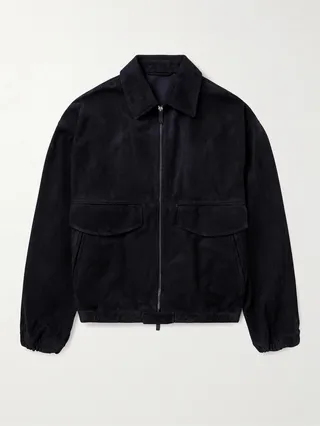 Suede Trucker Jacket