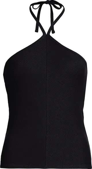The Essential Rib-Knit Halter Top