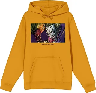 Batman Ninja Warlord Joker Men’s Mustard Yellow Sweatshirt-3XL