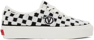 Vans Black & White Authentic One Piece VLT LX Sneakers