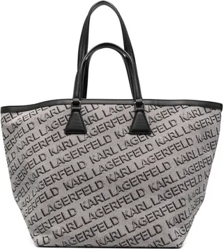 Logo-Print Maxi Tote Bag