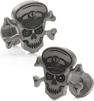 Hold Fast Skull & Bones Cuff Links
