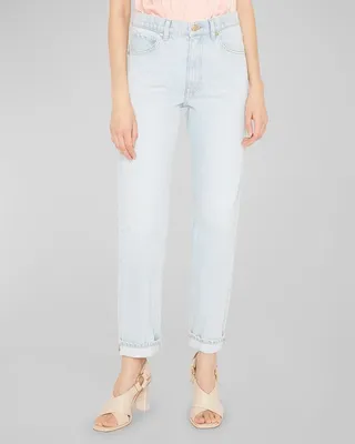 Daphne Straight-Leg Denim Jeans