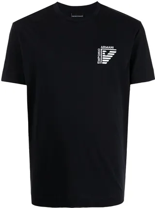 logo-print crewneck T-shirt